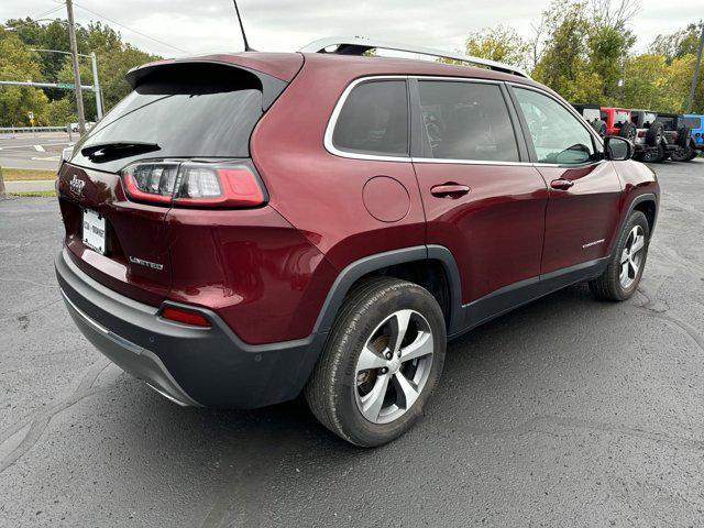 used 2021 Jeep Cherokee car, priced at $25,000