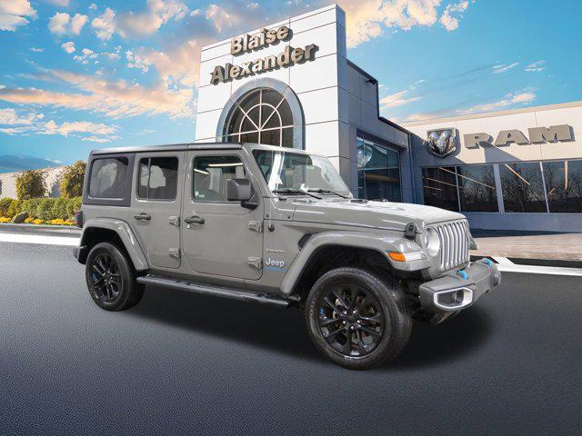 used 2023 Jeep Wrangler 4xe car, priced at $32,000
