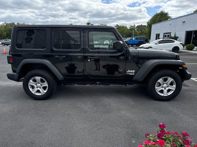 used 2021 Jeep Wrangler Unlimited car, priced at $27,649