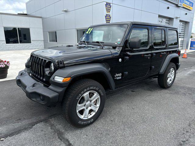 used 2021 Jeep Wrangler Unlimited car, priced at $27,649