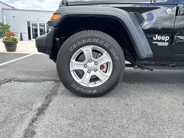 used 2021 Jeep Wrangler Unlimited car, priced at $27,649