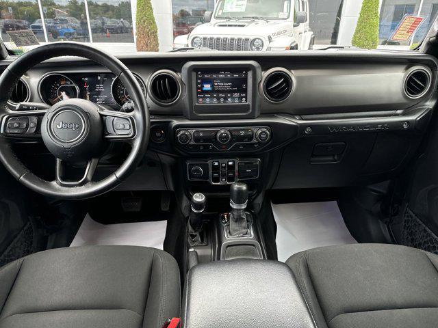 used 2021 Jeep Wrangler Unlimited car, priced at $27,649