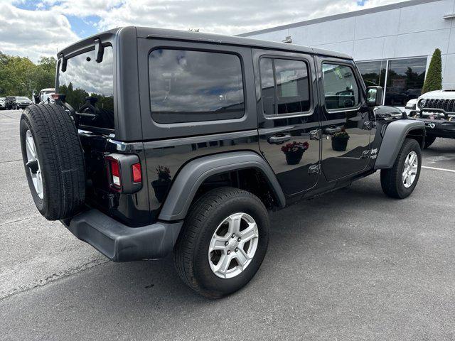 used 2021 Jeep Wrangler Unlimited car, priced at $27,649