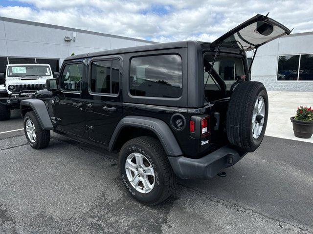 used 2021 Jeep Wrangler Unlimited car, priced at $27,649