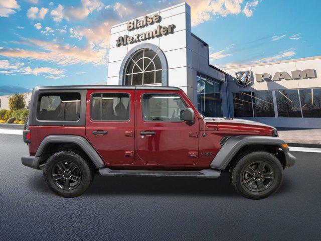 used 2021 Jeep Wrangler Unlimited car, priced at $30,500