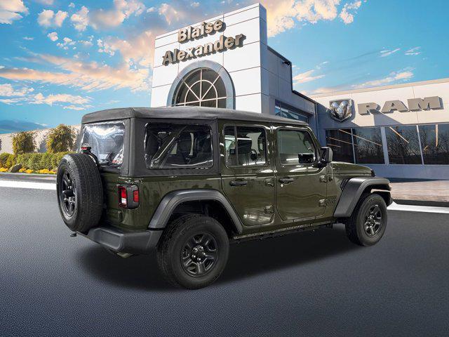 used 2023 Jeep Wrangler car, priced at $35,000