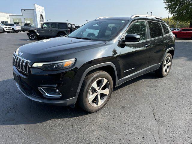 used 2021 Jeep Cherokee car, priced at $24,376