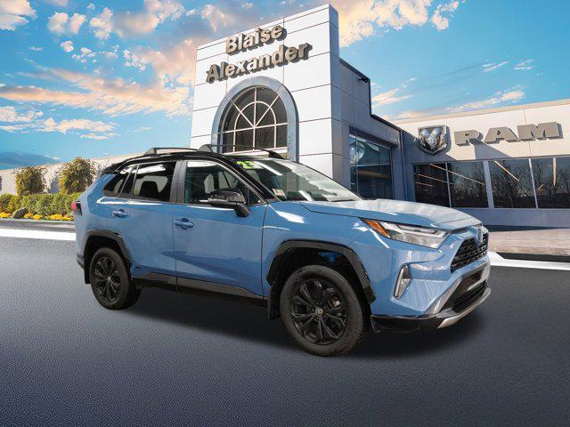 used 2023 Toyota RAV4 Hybrid car, priced at $34,500