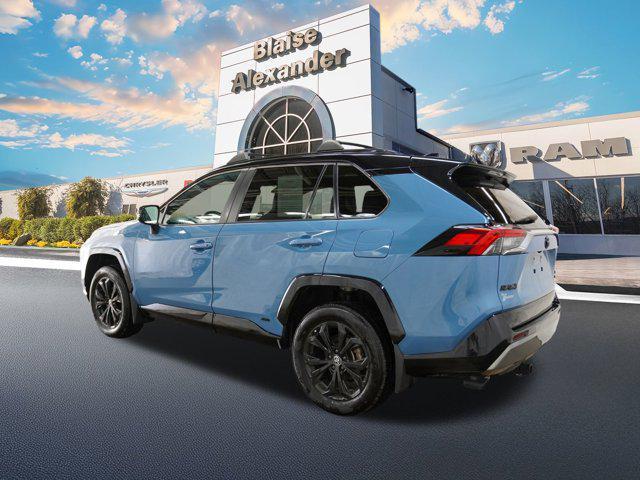 used 2023 Toyota RAV4 Hybrid car, priced at $34,500