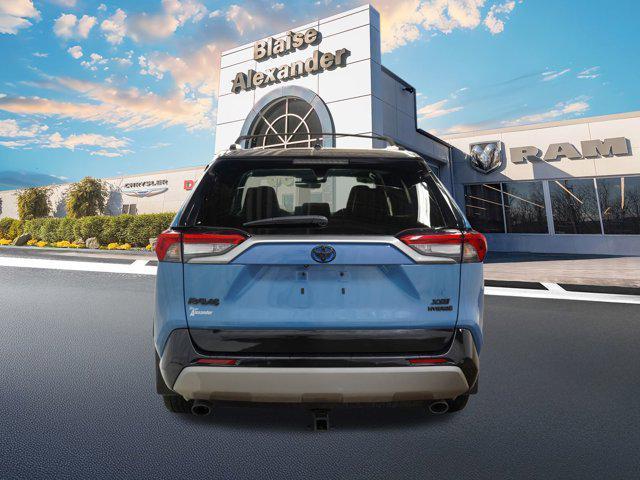 used 2023 Toyota RAV4 Hybrid car, priced at $34,500