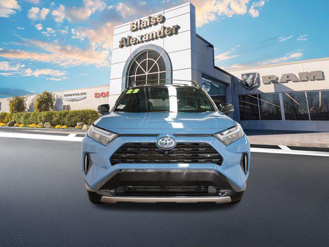 used 2023 Toyota RAV4 Hybrid car, priced at $34,500