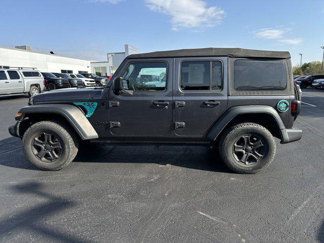 used 2021 Jeep Wrangler Unlimited car, priced at $30,000