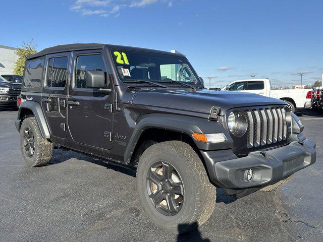 used 2021 Jeep Wrangler Unlimited car, priced at $27,995