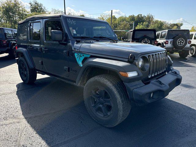 used 2021 Jeep Wrangler Unlimited car, priced at $30,000