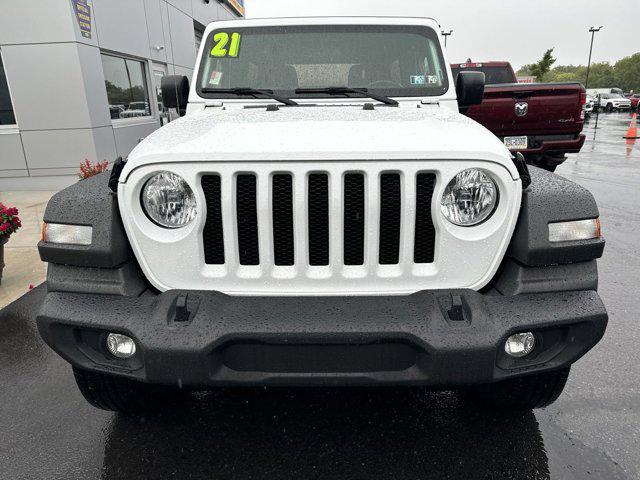 used 2021 Jeep Wrangler Unlimited car, priced at $31,995