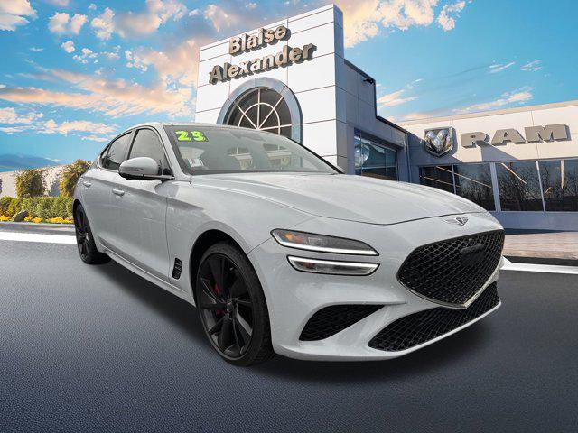 used 2023 Genesis G70 car, priced at $39,888