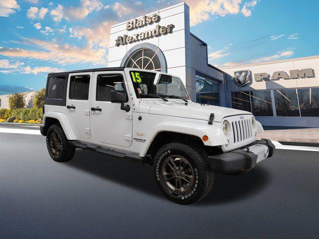 used 2015 Jeep Wrangler Unlimited car, priced at $19,000
