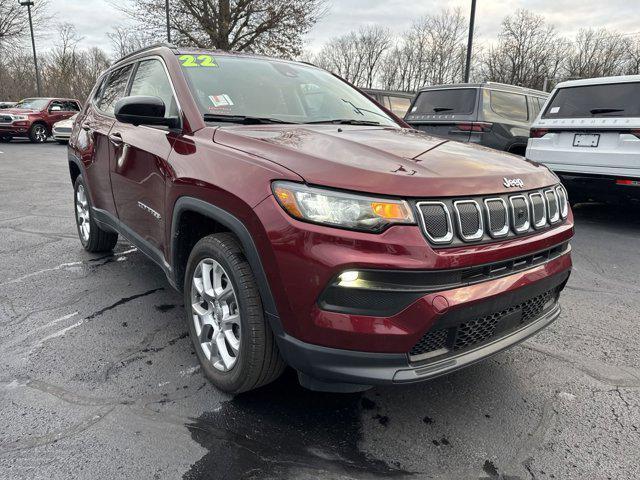 used 2022 Jeep Compass car, priced at $24,500