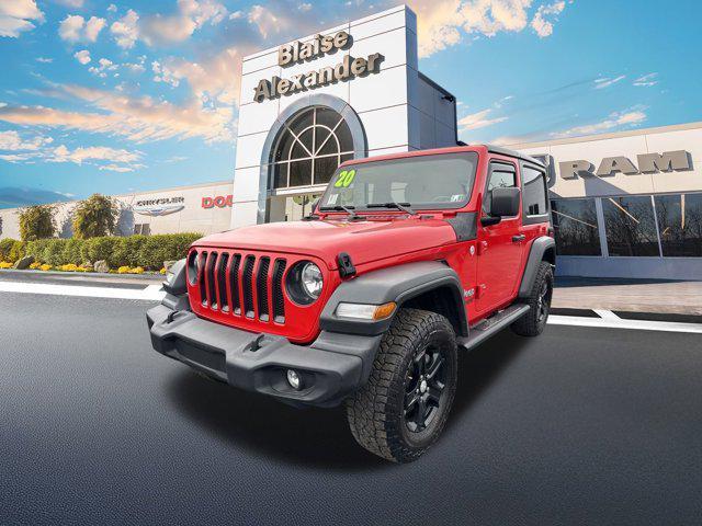 used 2020 Jeep Wrangler car, priced at $23,485