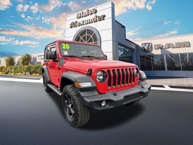 used 2020 Jeep Wrangler car, priced at $23,485