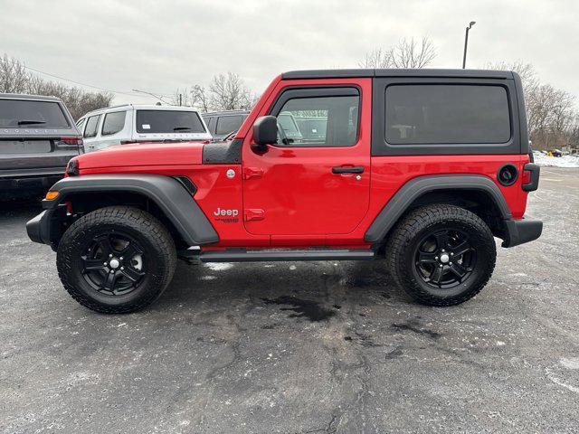 used 2020 Jeep Wrangler car, priced at $23,485