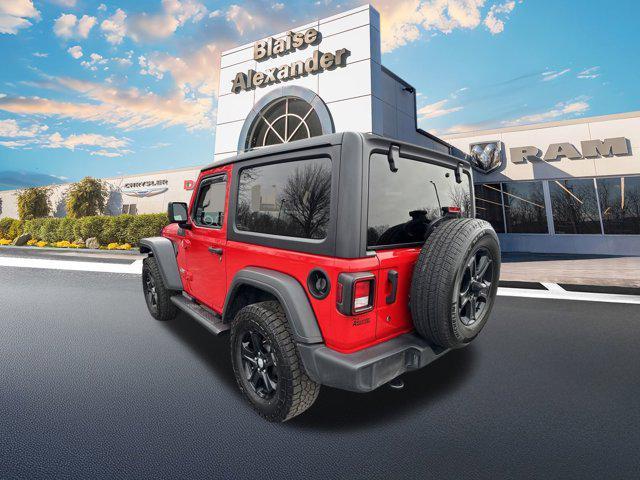 used 2020 Jeep Wrangler car, priced at $23,485