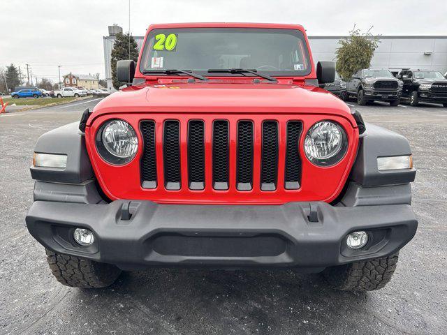 used 2020 Jeep Wrangler car, priced at $23,485