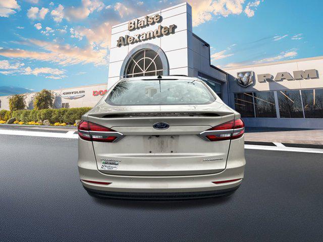 used 2019 Ford Fusion Energi car, priced at $13,500