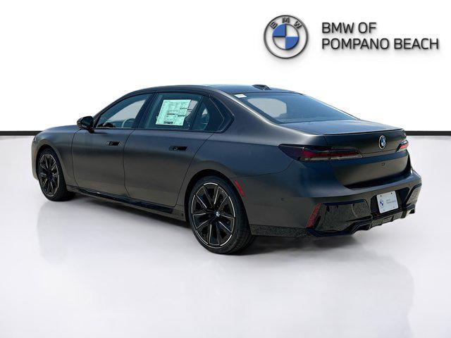 new 2025 BMW 740 car, priced at $121,025