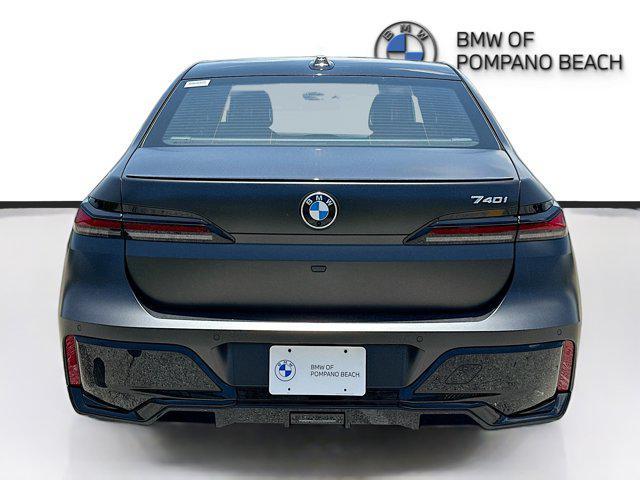 new 2025 BMW 740 car, priced at $121,025