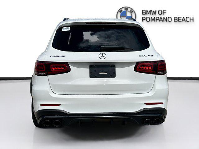used 2021 Mercedes-Benz AMG GLC 43 car, priced at $39,100