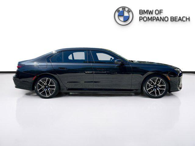 used 2024 BMW 750e car, priced at $76,700