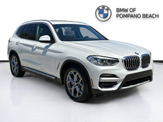 used 2021 BMW X3 car, priced at $34,524