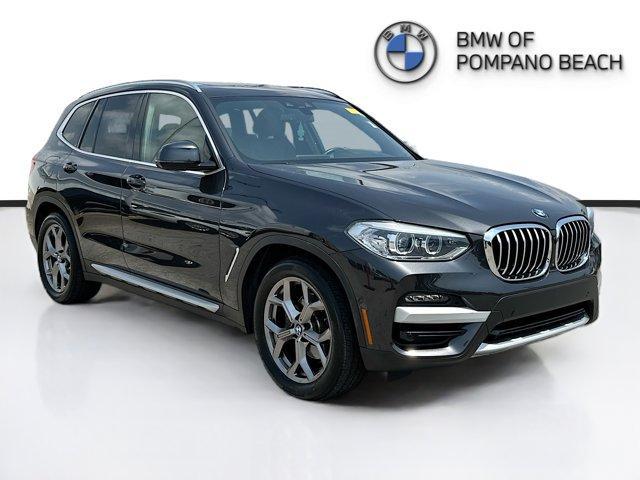 used 2021 BMW X3 car, priced at $31,389