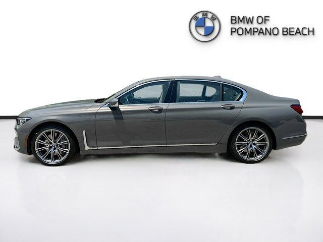 used 2021 BMW 750 car, priced at $55,000