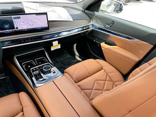 new 2025 BMW 740 car, priced at $103,355