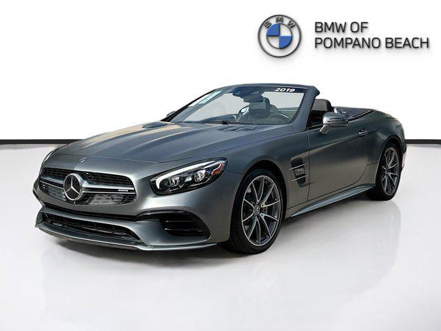 used 2019 Mercedes-Benz AMG SL 63 car, priced at $88,999