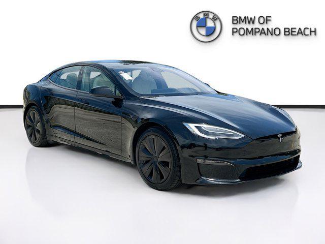 used 2021 Tesla Model S car, priced at $54,500