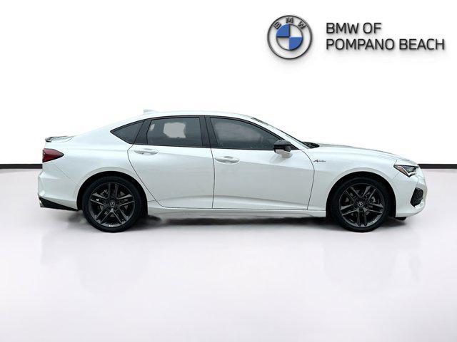 used 2024 Acura TLX car, priced at $43,000