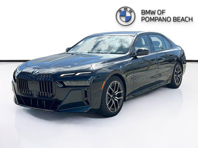 used 2024 BMW 740 car, priced at $64,200