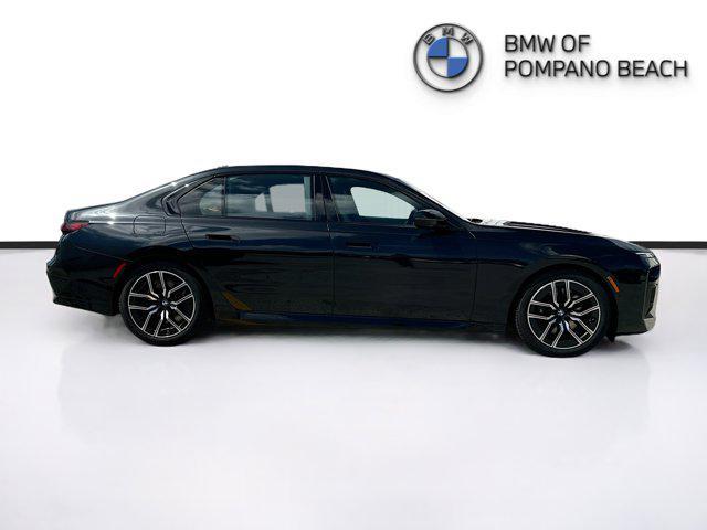 used 2024 BMW 740 car, priced at $64,200