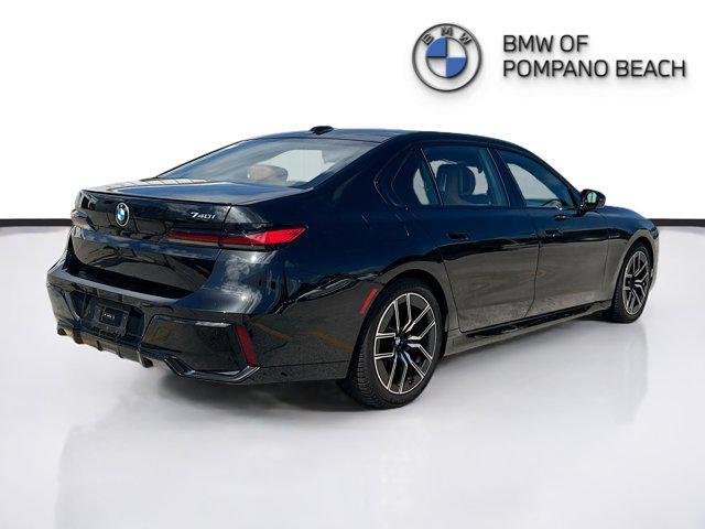 used 2024 BMW 740 car, priced at $64,200