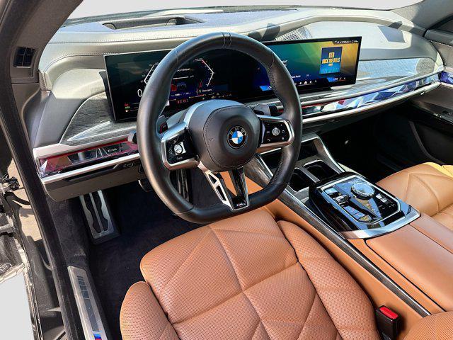 used 2024 BMW 740 car, priced at $64,200