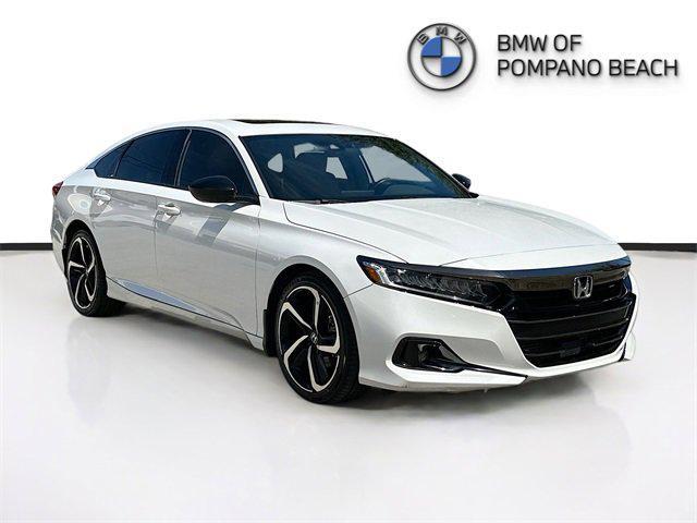 used 2021 Honda Accord car, priced at $24,153