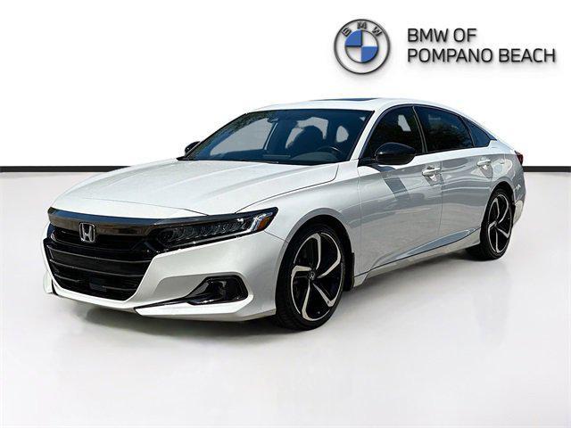 used 2021 Honda Accord car, priced at $24,153