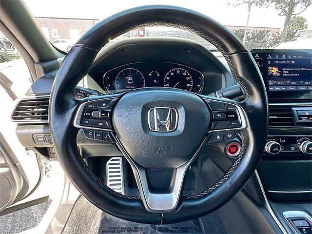 used 2021 Honda Accord car, priced at $24,153