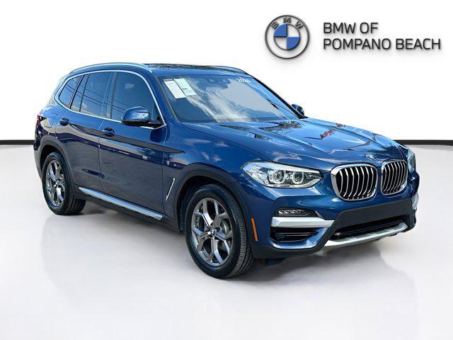 used 2020 BMW X3 car, priced at $20,000