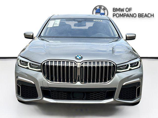 used 2022 BMW M760 car, priced at $81,500