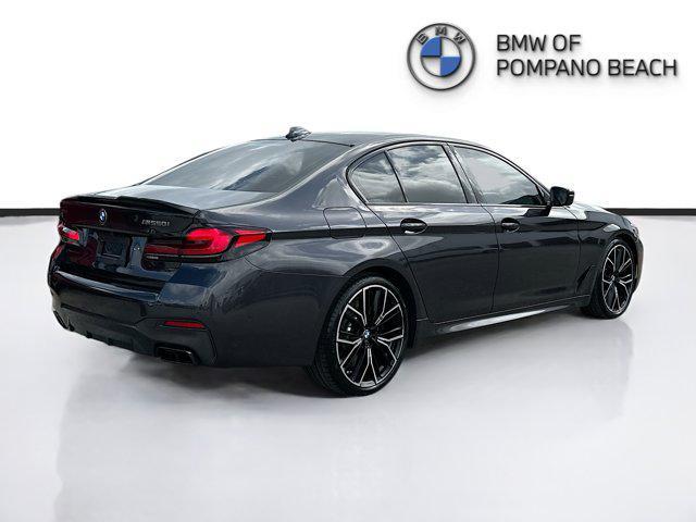 used 2021 BMW M550 car, priced at $56,500