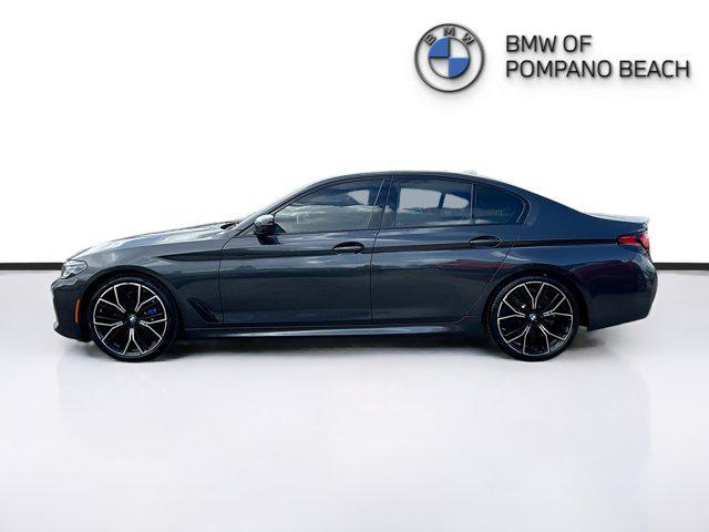 used 2021 BMW M550 car, priced at $56,500